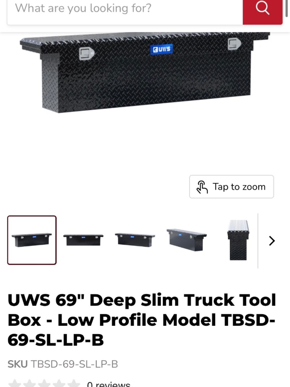 69 inch truck utility box for back of truck